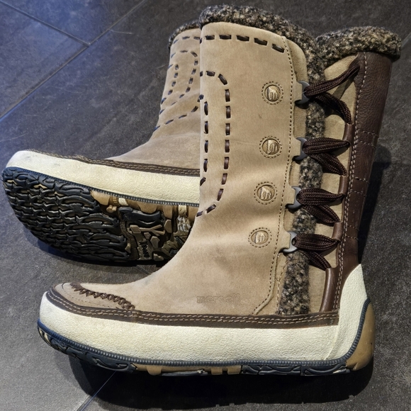 🔥HOST PICK🔥 Merrell | Puffin High Tan Women's Winter Boots, Size 7.5 - Picture 2 of 13